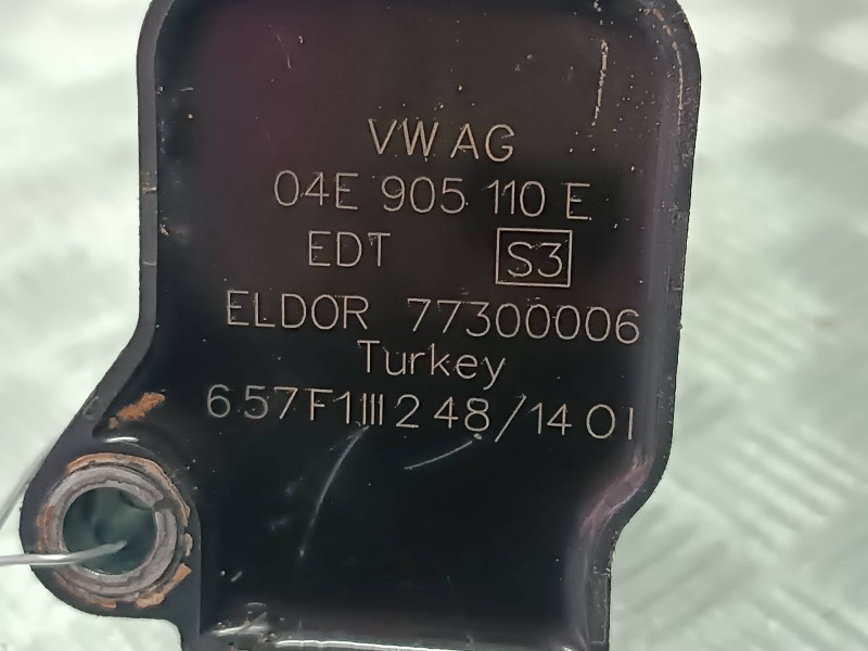 Recambio de bobina encendido para volkswagen golf vii sportsvan referencia OEM IAM 04E905110E 04E905199A 4 PINES