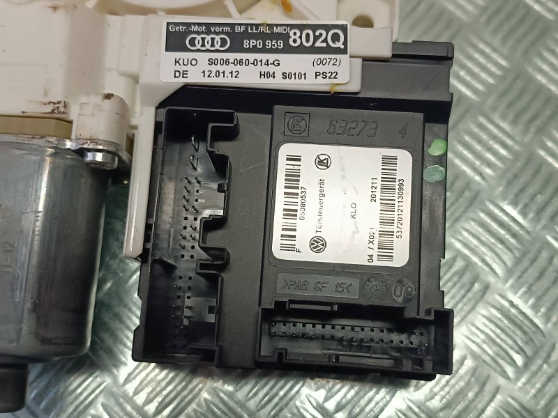 Recambio de motor elevalunas delantero derecho para audi a3 (8p) referencia OEM IAM 8P0959802Q 0130822205 