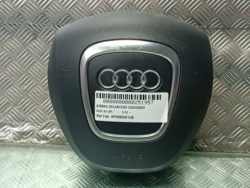 Recambio de airbag delantero izquierdo para audi a3 (8p) referencia OEM IAM 8P0880201CB 306593899032AE 