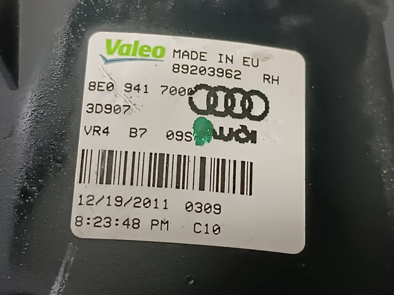 Recambio de faro antiniebla derecho para audi a3 (8p) referencia OEM IAM 8E09417000 89203962 