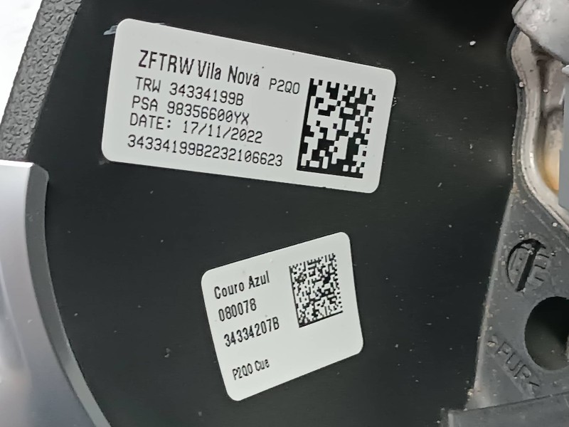 Recambio de volante para opel mokka referencia OEM IAM 98356600YX 34334199B 