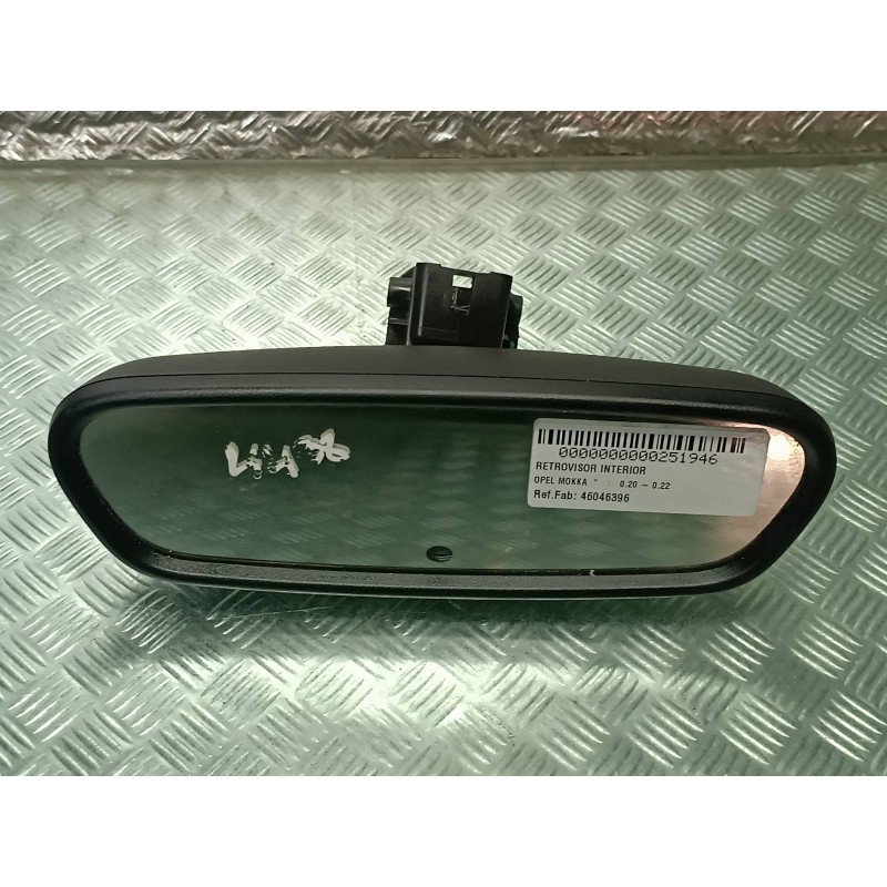 Recambio de retrovisor interior para opel mokka referencia OEM IAM 46046396 10034957 9840410080