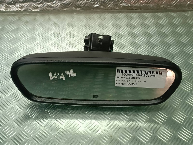 Recambio de retrovisor interior para opel mokka referencia OEM IAM 46046396 10034957 9840410080