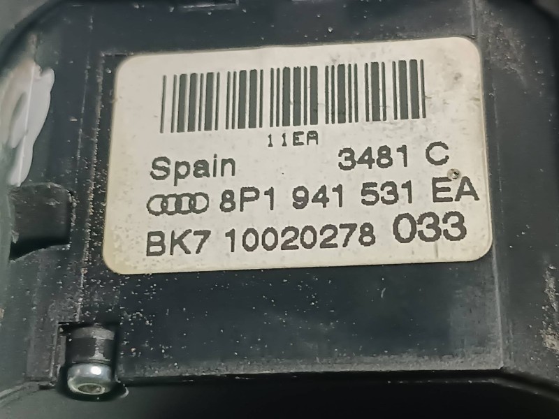 Recambio de mando luces para audi a3 (8p) referencia OEM IAM 8P1941531EA  