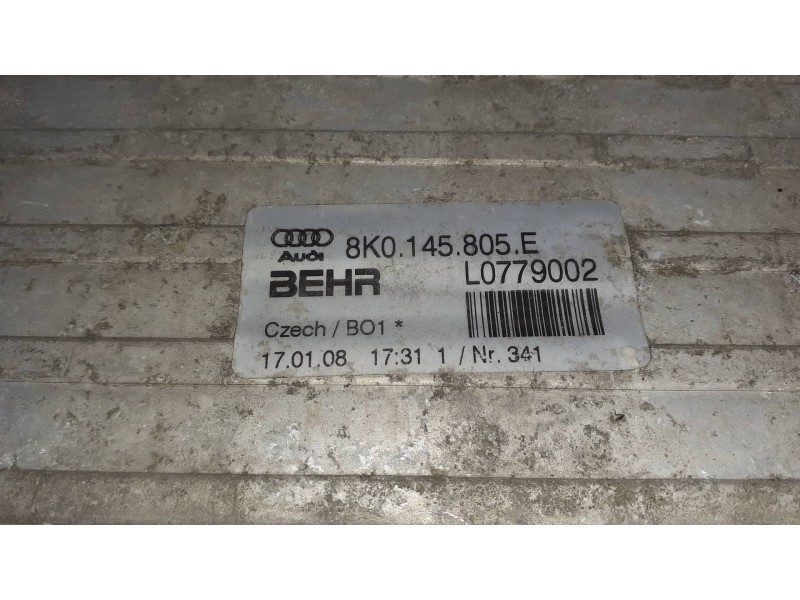 Recambio de intercooler para audi a4 ber. (b8) básico referencia OEM IAM 8K0145805E  