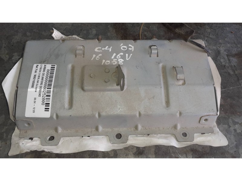 Recambio de airbag delantero derecho para citroen c4 berlina exclusive referencia OEM IAM 9682165080  