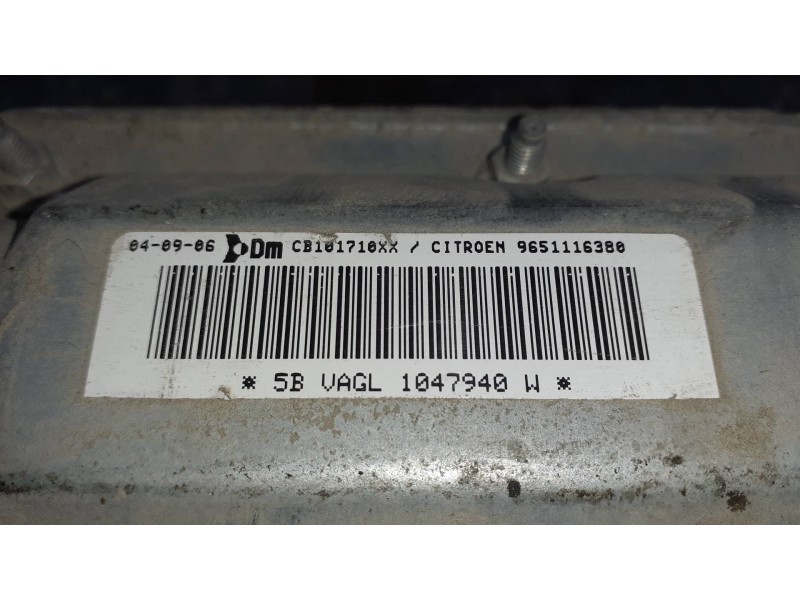 Recambio de airbag delantero derecho para citroen c5 berlina referencia OEM IAM 9651116380  