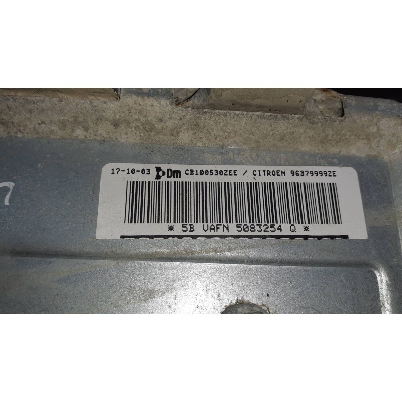 Recambio de airbag delantero derecho para citroen c3 1.4 hdi satisfaction referencia OEM IAM SB10053200ZE 96379999ZE 5083254Q