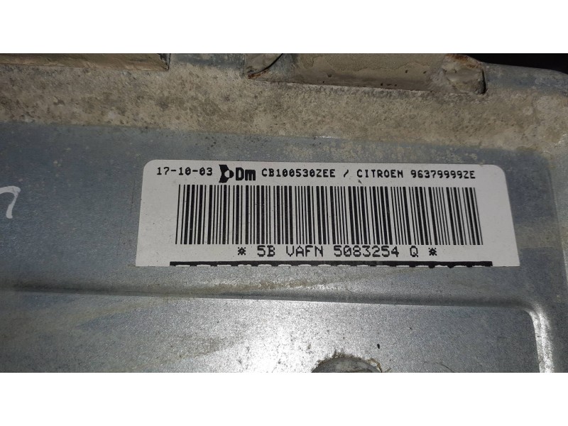 Recambio de airbag delantero derecho para citroen c3 1.4 hdi satisfaction referencia OEM IAM SB10053200ZE 96379999ZE 5083254Q