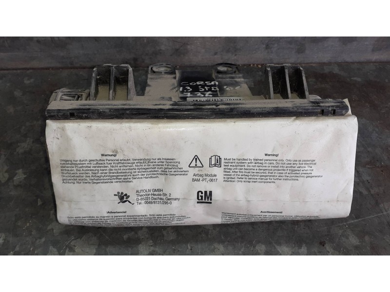 Recambio de airbag delantero derecho para opel corsa c essentia referencia OEM IAM 0000811232 13188043 464064757