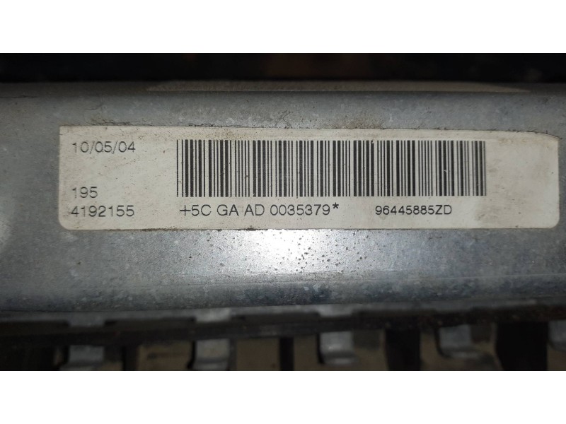 Recambio de airbag delantero derecho para peugeot 407 st confort pack referencia OEM IAM 96445885ZD  