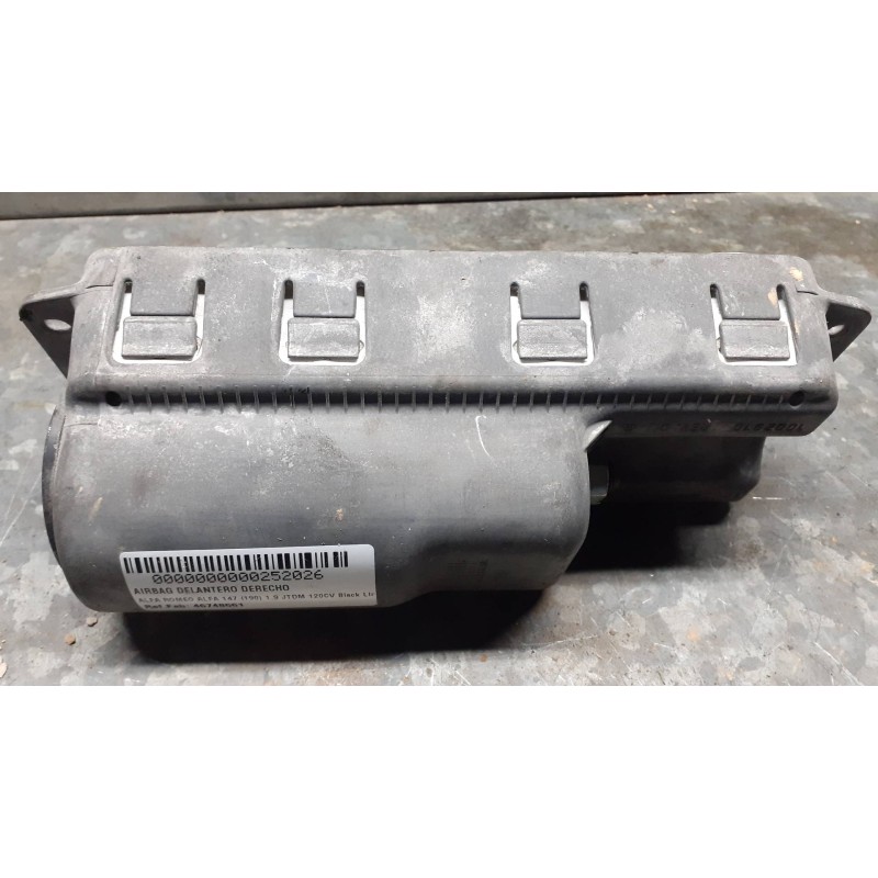 Recambio de airbag delantero derecho para alfa romeo 147 (190) 1.9 jtdm 120cv black line (2007) referencia OEM IAM 46748661 7P08