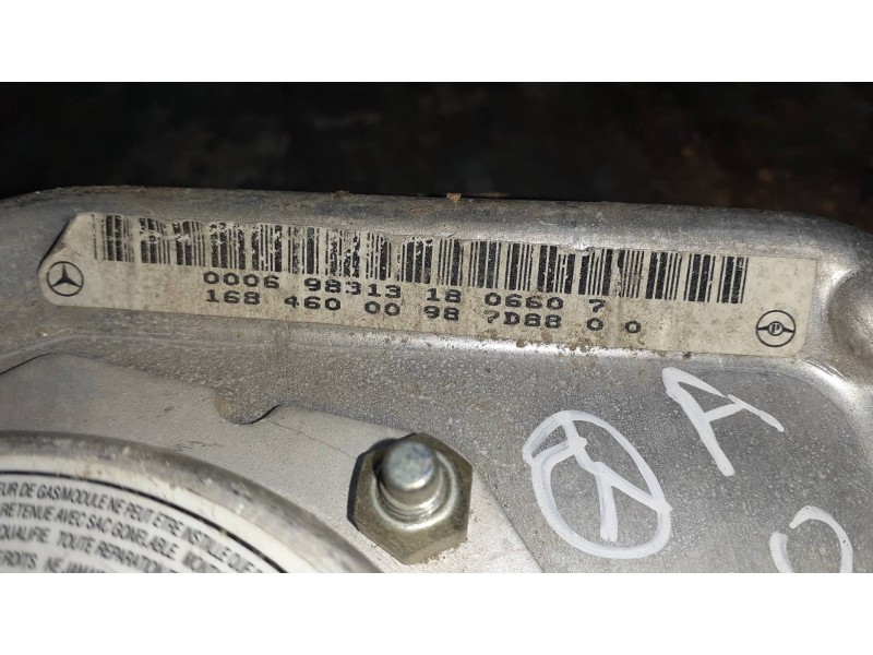 Recambio de airbag delantero izquierdo para mercedes-benz clase a (w168) referencia OEM IAM 1613459919 0006983131806607 16846000 Recambio de airbag delantero izquierdo para mercedes-benz clase a (w168) referencia OEM IAM 1613459919 0006983131806607 16846000