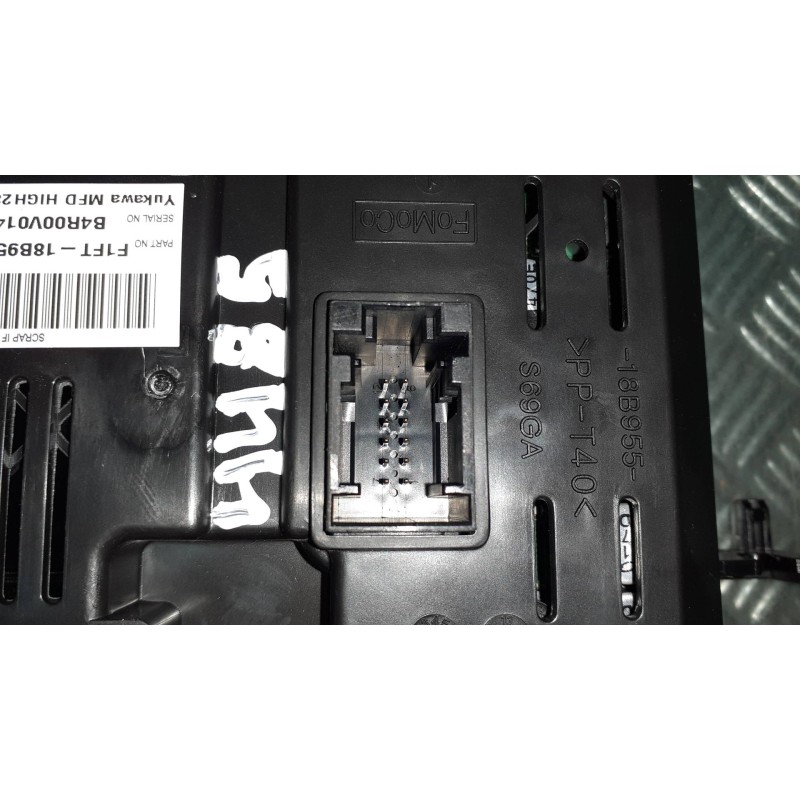 Recambio de pantalla multifuncion para ford focus lim. (cb8) referencia OEM IAM F1FT18B955GC B4R00V014361 12 PINES