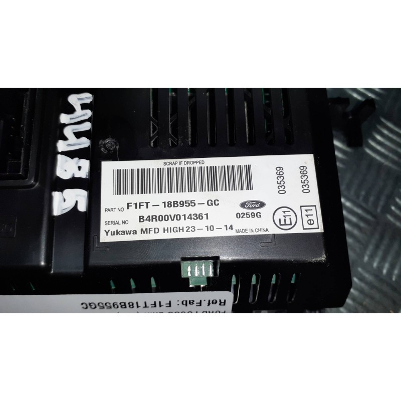 Recambio de pantalla multifuncion para ford focus lim. (cb8) referencia OEM IAM F1FT18B955GC B4R00V014361 12 PINES