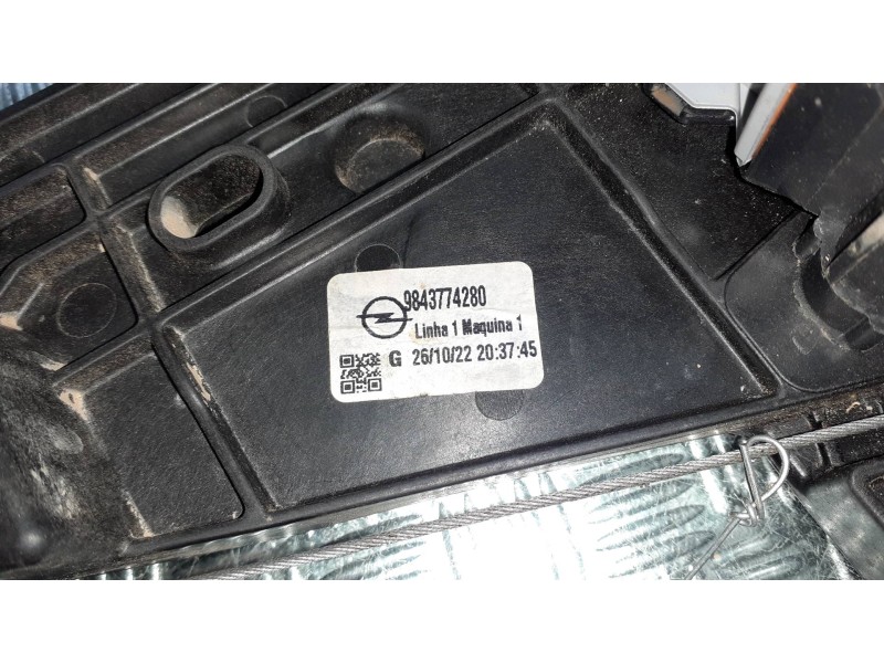 Recambio de elevalunas trasero izquierdo para opel mokka referencia OEM IAM 9843774280 9843774480 ELECTRICO