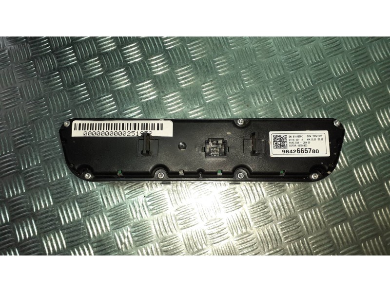 Recambio de mando climatizador para opel mokka referencia OEM IAM 9842665780 91A4656C 