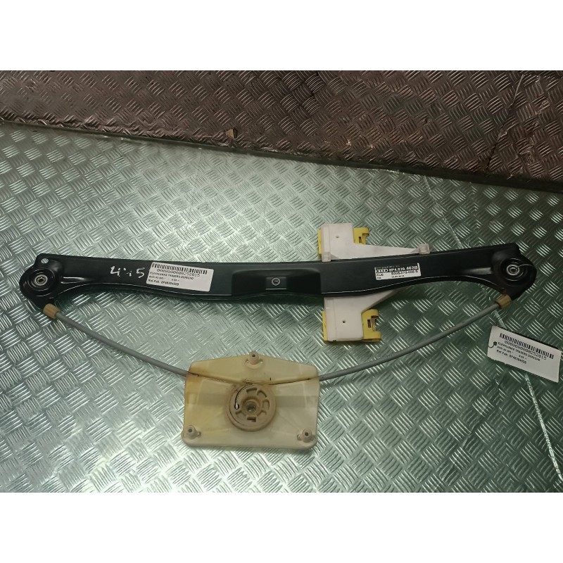 Recambio de elevalunas trasero derecho para audi a3 (8p) referencia OEM IAM 8P4839462B  SIN MOTOR