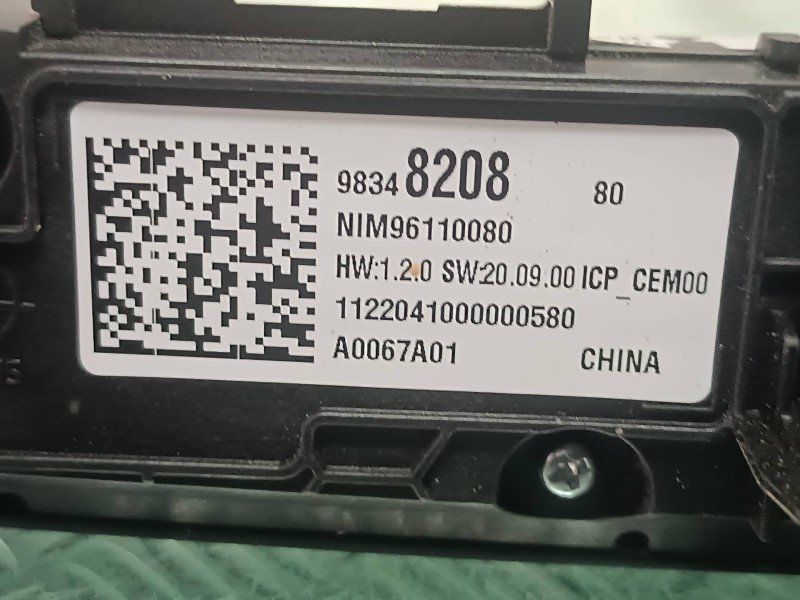 Recambio de warning para opel mokka referencia OEM IAM 98348208 96110080 