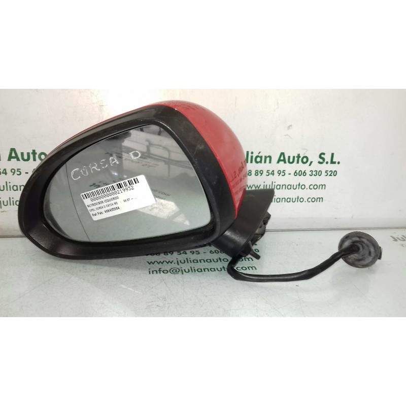 Recambio de retrovisor izquierdo para opel corsa d catch me referencia OEM IAM 468435664  ELECTRICO