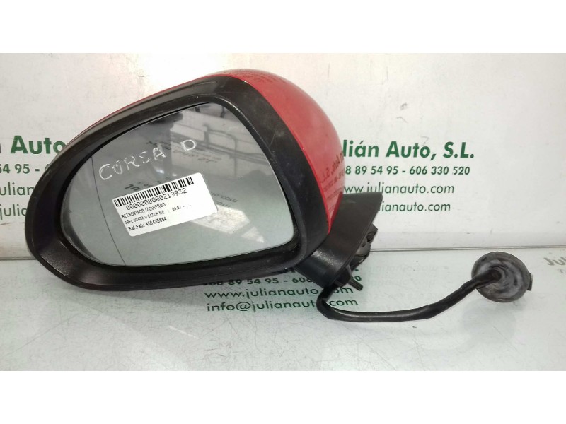 Recambio de retrovisor izquierdo para opel corsa d catch me referencia OEM IAM 468435664  ELECTRICO