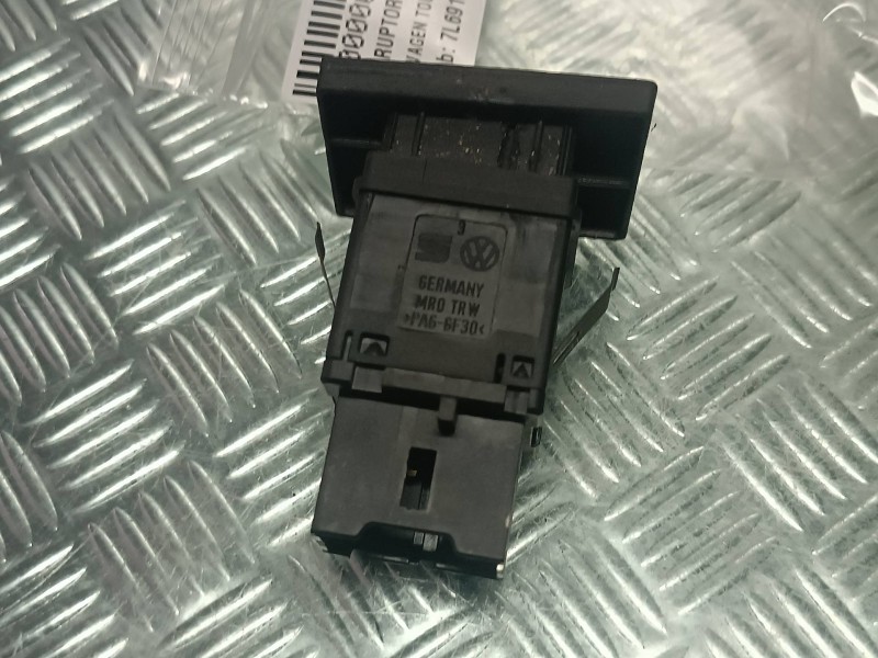 Recambio de interruptor para volkswagen touareg (7la) referencia OEM IAM 7L6919235 CONECTOR 4 PINES PASSENGER AIRBAG