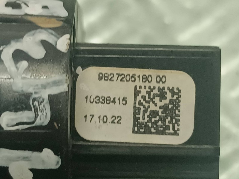Recambio de interruptor para opel mokka referencia OEM IAM 9827205180 CCONECTOR 4 PINES START / STOP