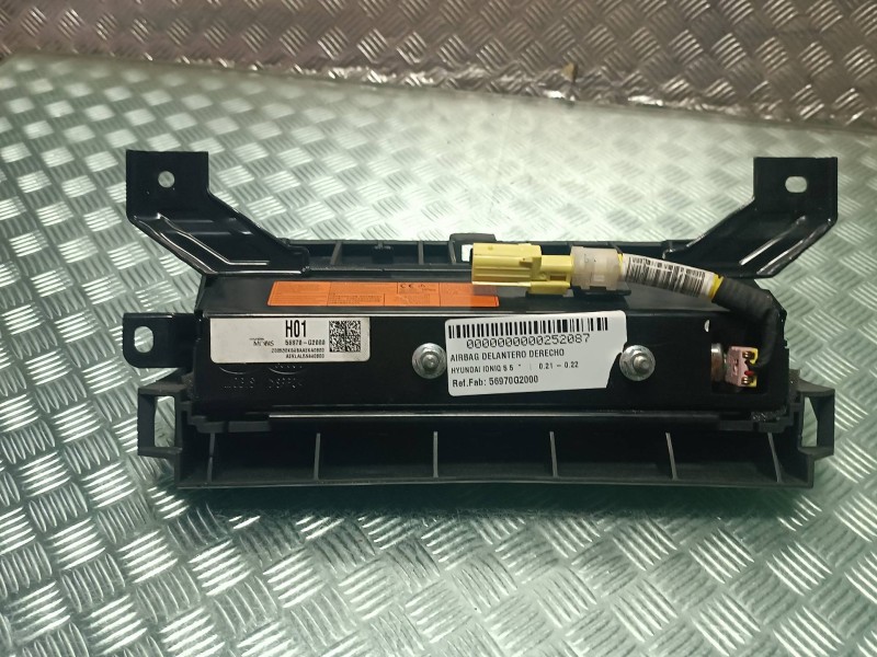 Recambio de airbag delantero derecho para hyundai ioniq 5 5 referencia OEM IAM 56970G2000 205S0488G256992050T9Y 2 PINES