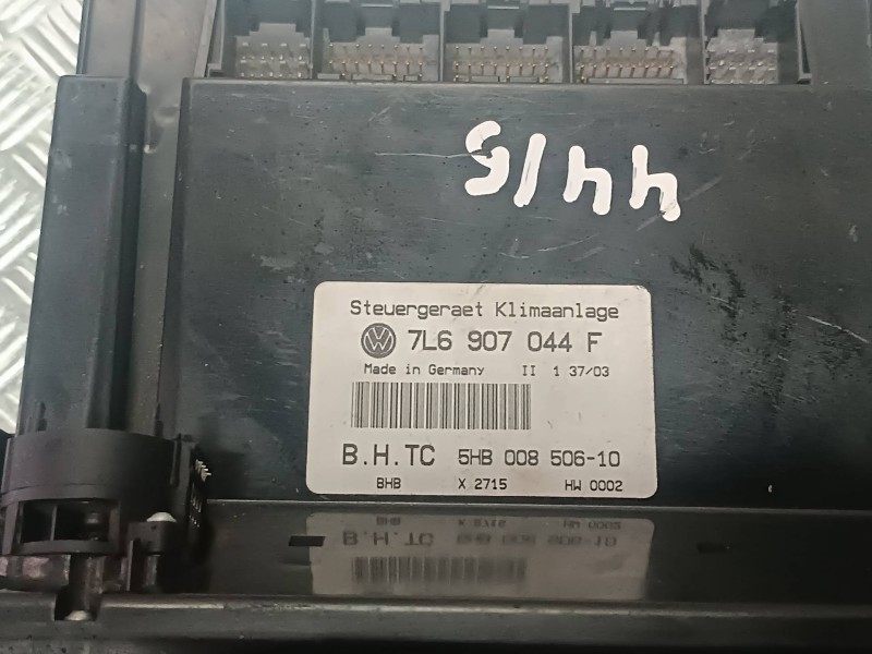 Recambio de mando climatizador para volkswagen touareg (7la) referencia OEM IAM 7L6907044F 5HB00850610 