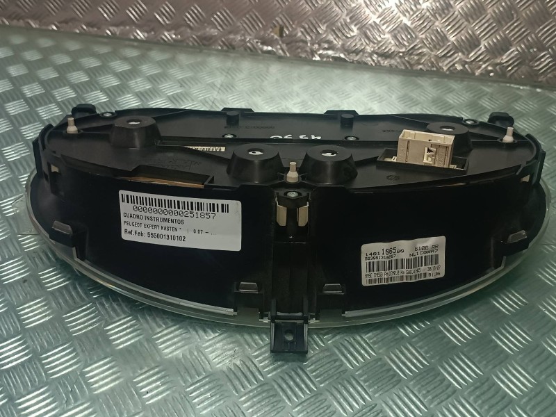 Recambio de cuadro instrumentos para peugeot expert kasten referencia OEM IAM 555001310102 1401106580 503001310207