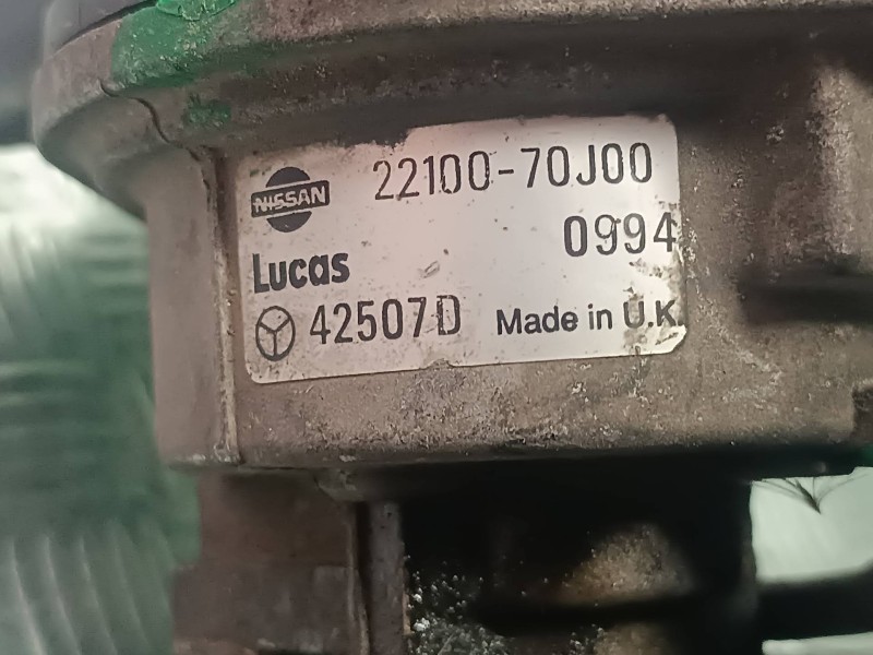 Recambio de delco para nissan primera berlina (p11) competence referencia OEM IAM 2210070J00 42507D LUCAS