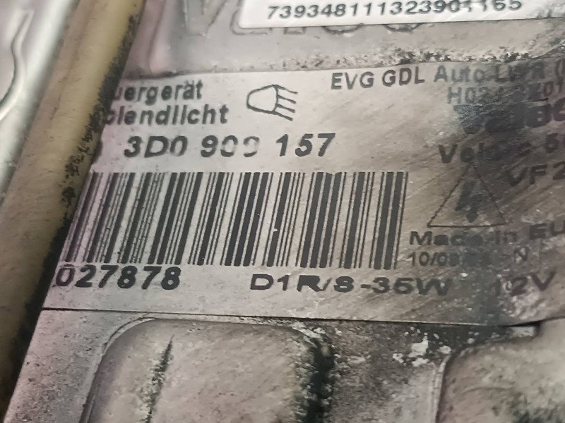 Recambio de faro izquierdo para volkswagen touareg (7la) referencia OEM IAM 7L6941015BB 3D0909157 FARO DE XENON