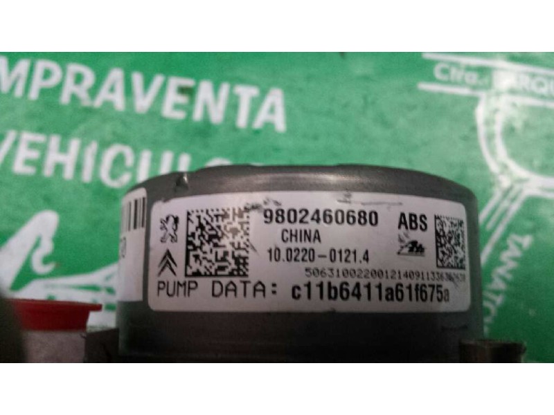 Recambio de abs para citroen c3 collection referencia OEM IAM 9802460680 10022001214 10091511673
