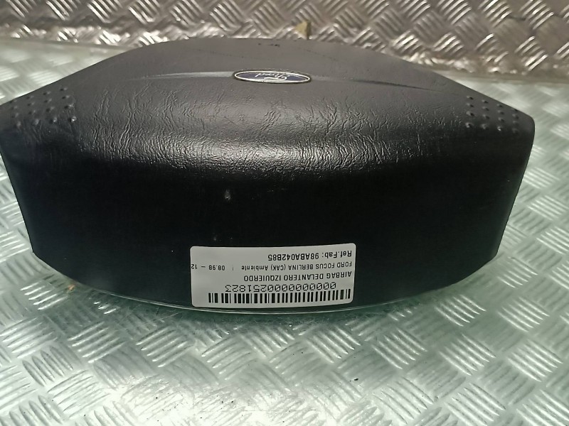 Recambio de airbag delantero izquierdo para ford focus berlina (cak) ambiente referencia OEM IAM 98ABA042B85  2 PINES