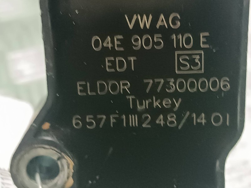 Recambio de bobina encendido para volkswagen golf vii sportsvan referencia OEM IAM 04E905110E 04E905199A 4 PINES