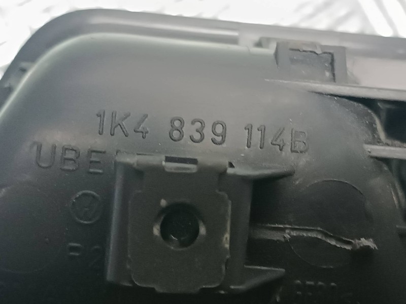 Recambio de maneta interior trasera derecha para volkswagen golf v berlina (1k1) highline referencia OEM IAM 1K4839114B  