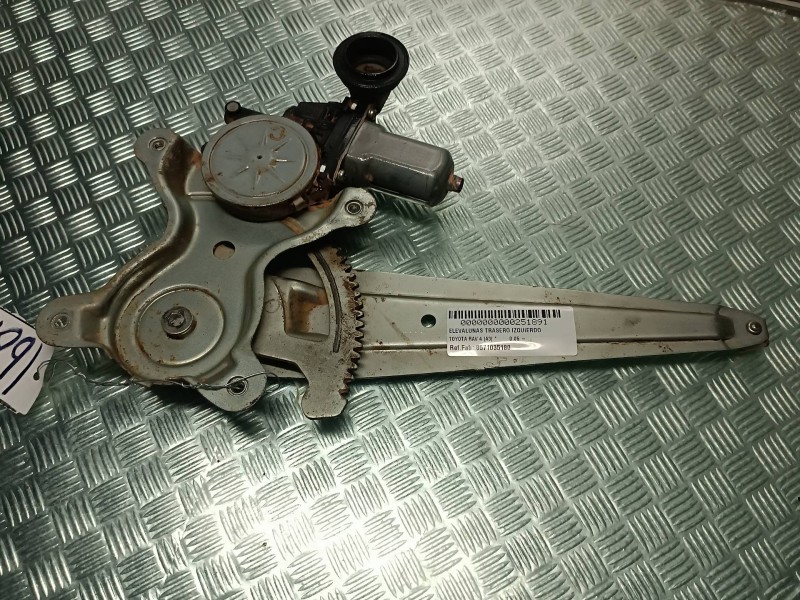 Recambio de elevalunas trasero izquierdo para toyota rav 4 (a3) referencia OEM IAM 8571035180  6 PINES