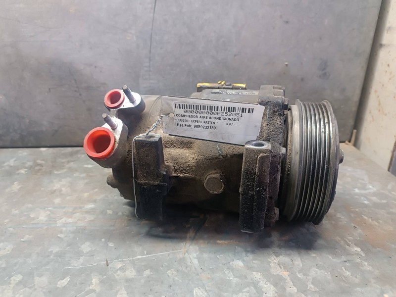 Recambio de compresor aire acondicionado para peugeot expert kasten referencia OEM IAM 9659232180 2392009744 
