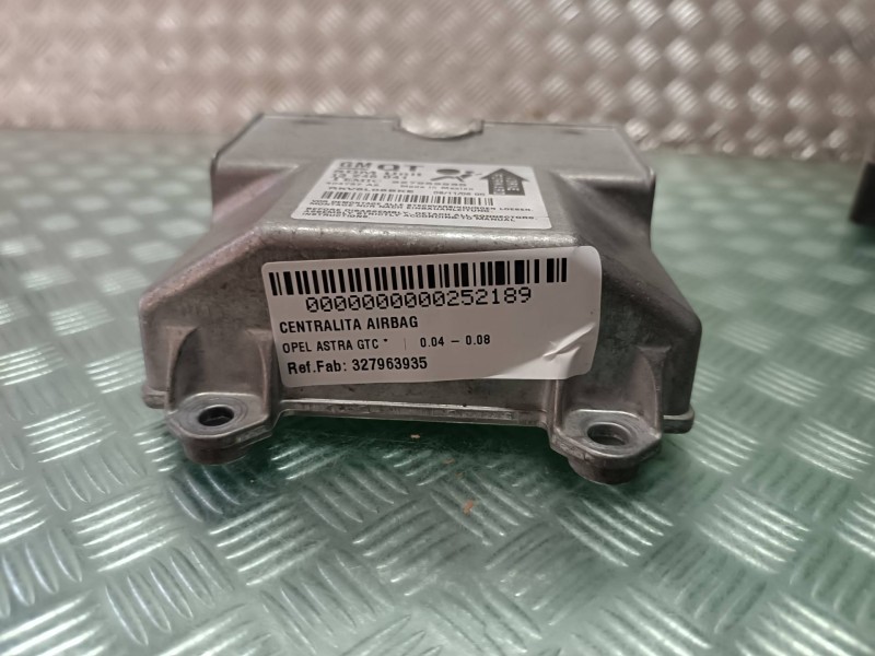 Recambio de centralita airbag para opel astra gtc referencia OEM IAM 327963935 RKV6L08BKE 13246041