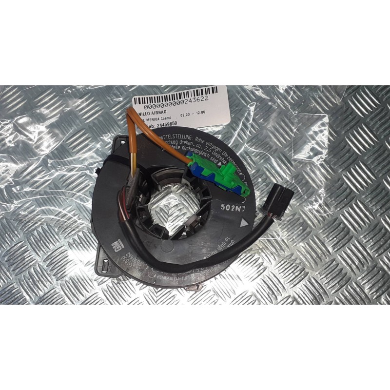 Recambio de anillo airbag para opel meriva cosmo referencia OEM IAM 24459850 1610662 GM