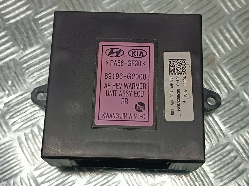 Recambio de modulo electronico para hyundai ioniq 5 5 referencia OEM IAM 89196G2000 RR2004270044 CALEFACTOR ASIENTO