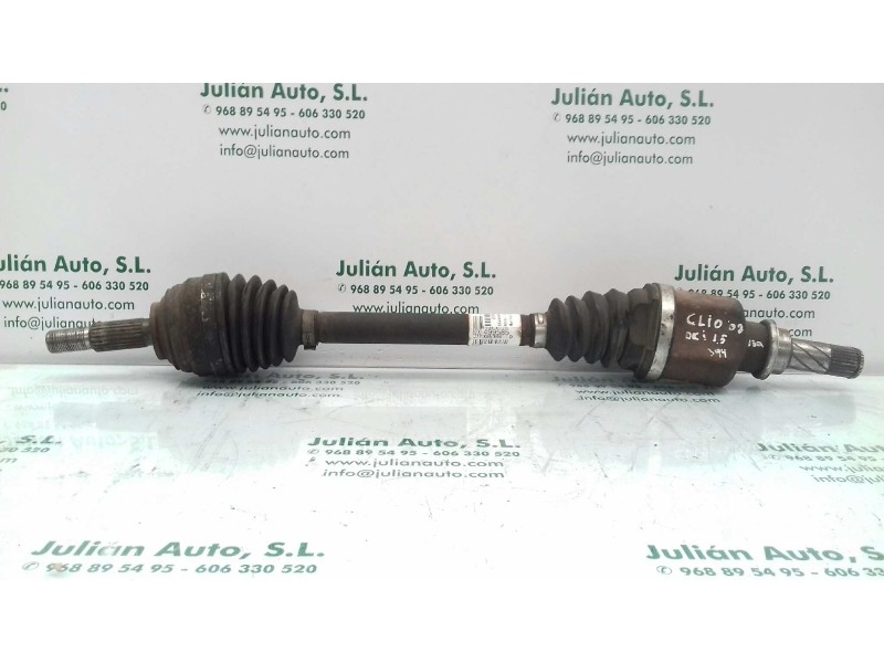 Recambio de transmision delantera izquierda para renault clio iii exception referencia OEM IAM 8200499585  