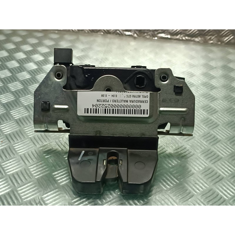 Recambio de cerradura maletero / porton para opel astra gtc referencia OEM IAM 495058724  3 PINES