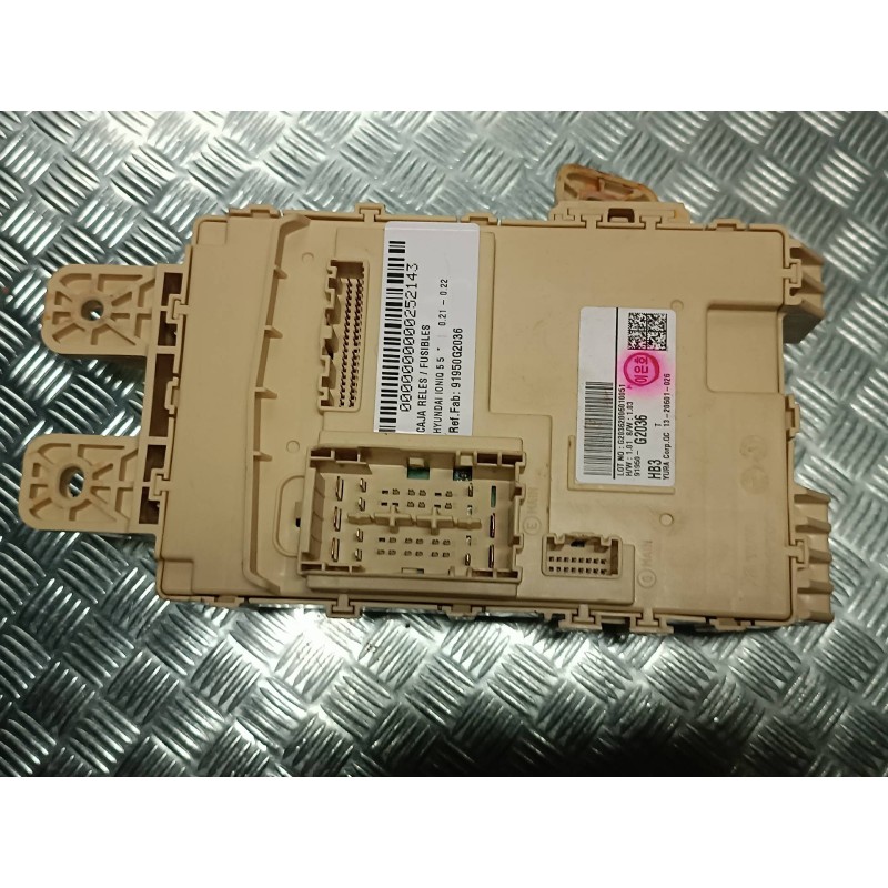 Recambio de caja reles / fusibles para hyundai ioniq 5 5 referencia OEM IAM 91950G2036 G20362006010051 HB3