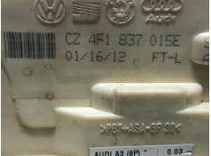 Recambio de cerradura puerta delantera izquierda para audi a3 (8p) referencia OEM IAM 4F1837015E ELECTRICA 9 PINES 2