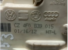Recambio de cerradura puerta trasera izquierda para audi a3 (8p) referencia OEM IAM 4F0839015 ELECTRICA 7 PINES 2
