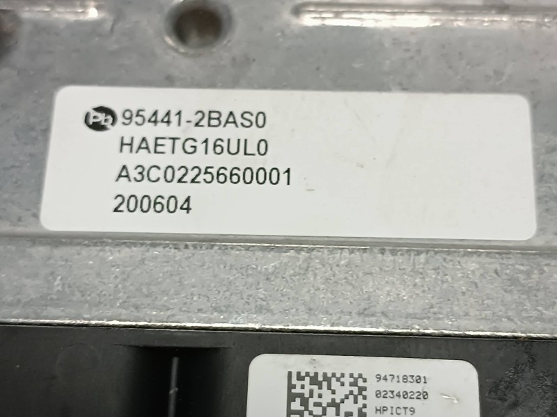 Recambio de centralita motor uce para hyundai ioniq 5 5 referencia OEM IAM 954412BAS0 CONTINENTAL A3C0225660001