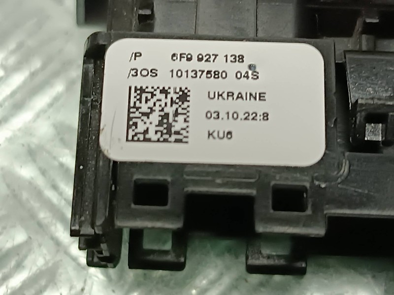Recambio de interruptor para seat arona referencia OEM IAM 6F9927138 ASISTENCIA PARKING SENSOR PARKING