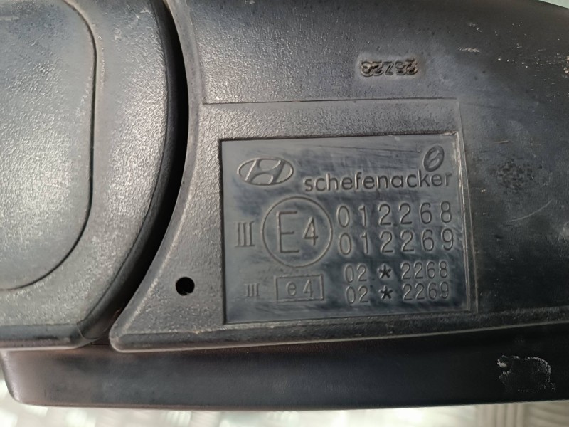 Recambio de retrovisor izquierdo para hyundai tucson (jm) referencia OEM IAM E4012268 ELECTRICO 3 PINES