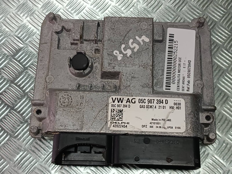 Recambio de centralita motor uce para seat arona referencia OEM IAM 05C907394D 2853728AW5052 DELPHI